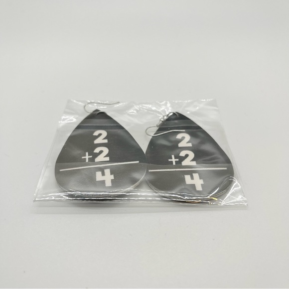 School Teacher Dangle Earrings Lightweight Faux Leather Set 7 Pairs Fun Design - Picture 5 of 7